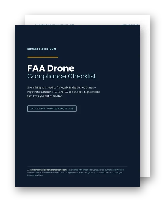 FAA Drone Compliance Checklist